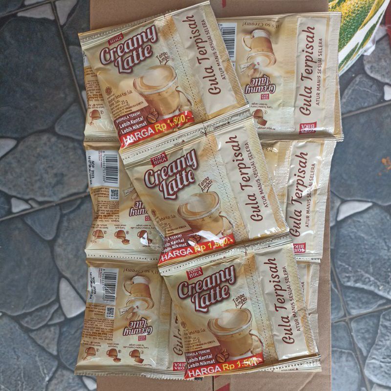 

TORABIKA CREAMY LATTE RTG MURAH