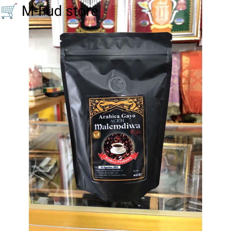 

Kopi Gayo Arabika Peaberry Malemdiwa 150gr