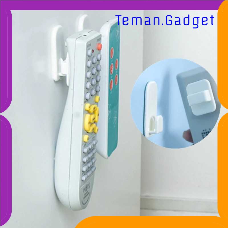 TG-RAK TCMAKE Rak Gantungan Hook Wall Hanger Organizer Adhesive 2 Pasang - TC1141