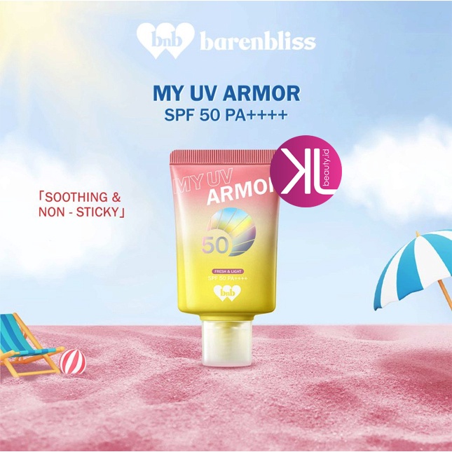 BNB barenbliss My UV Armor SPF 50 PA++++ - Face Sunscreen gel Moisturizer