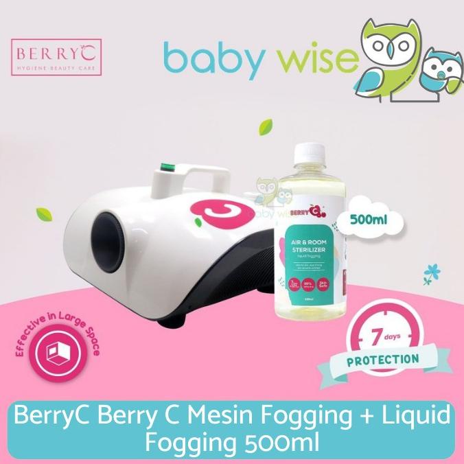 Promo BerryC Berry C Mesin Fogging + Liquid Fogging 500ml