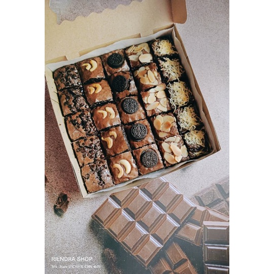 

Ssl09 Brownies Panggang Chewy Fudgy 20x20