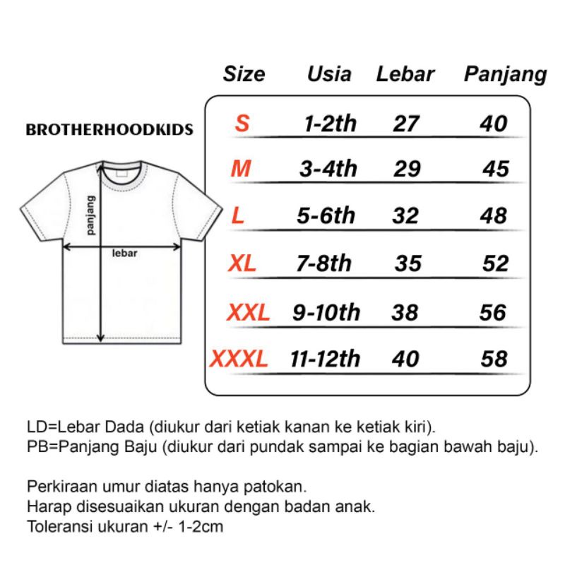 [New] Kaos Distro Anak Laki Laki Usia 1-12 Tahun Bahan Catton 30s