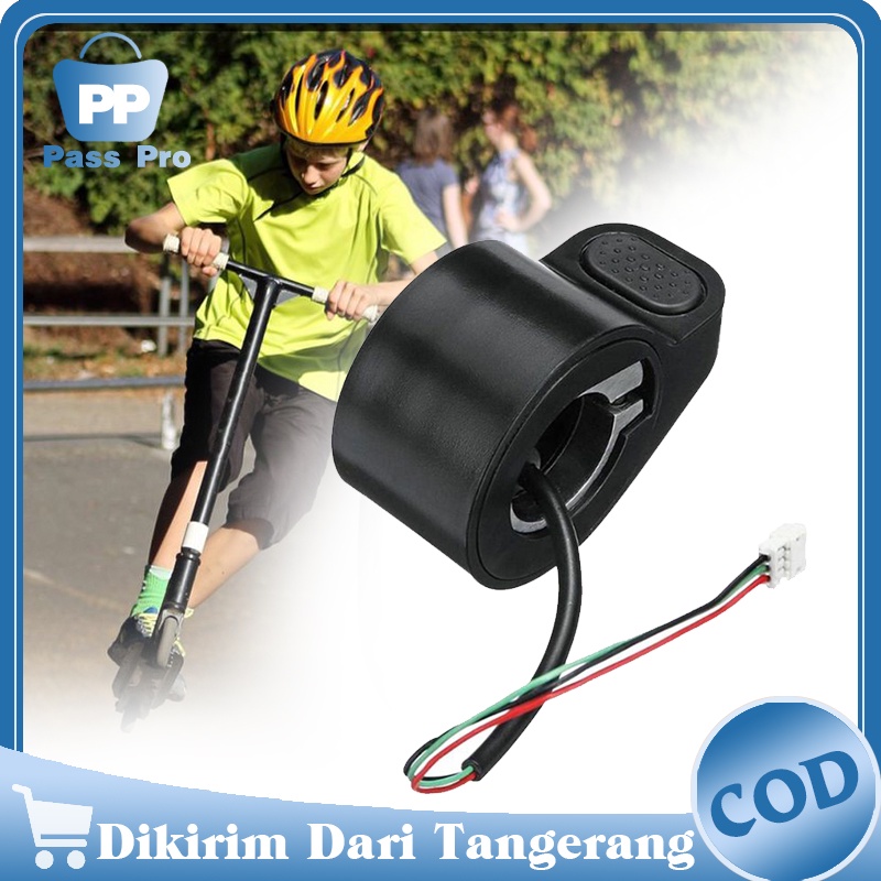 Throttle Gas Sepeda Listrik Tuas Gas Skuter Elektrik Thumb Accelerator Scooter Listrik Cocok Xiaomi 