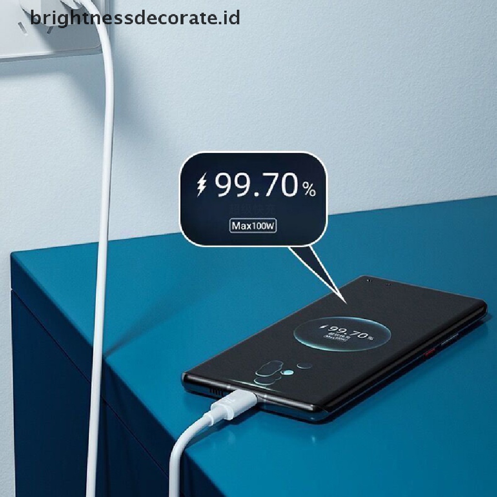 [Birth] Kabel USB 7A 100W Tipe C Kabel Charge Super-Cepat Untuk Huawei Xiaomi Samsung [ID]