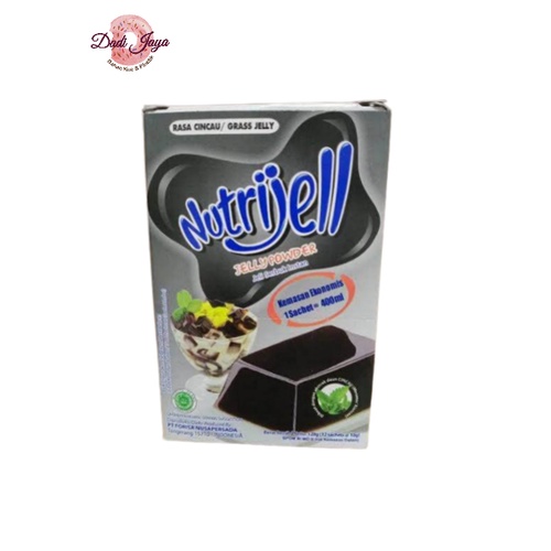 

Nutrijell Cincau Hitam/Grass Jelly 15gr (Kemasan Box isi 12 sachet)