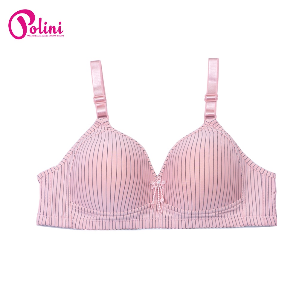 POLINI Bra Wanita Ukuran Jumbo Tanpa Kawat Bh Harian G614