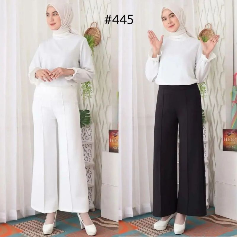 Celana Kulout Scuba Wanita Bahan Lembut Kualitas Premium