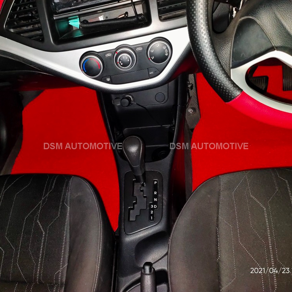 Karpet Mobil KIA Picanto - 2 Baris / Karpet Mie Picanto / Aksesoris Mobil Picanto / DSM / karmob