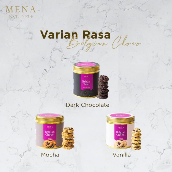 

Mena Cookies Belgian Choco - Dark Chocolate Best Seller