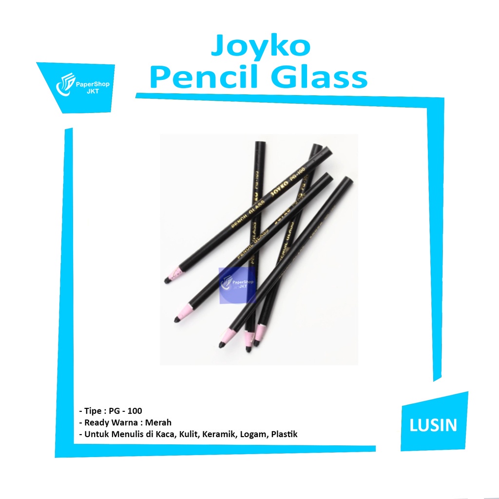 

JOYKO - Pensil Kaca PG-100 - Pcs