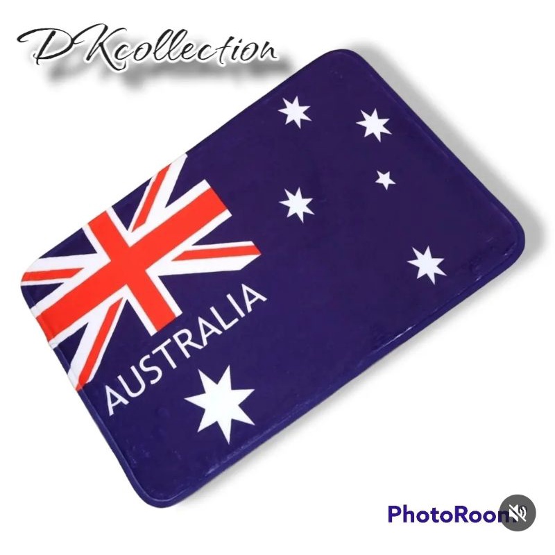 keset Bendera australia souvenir keset australia anti slip