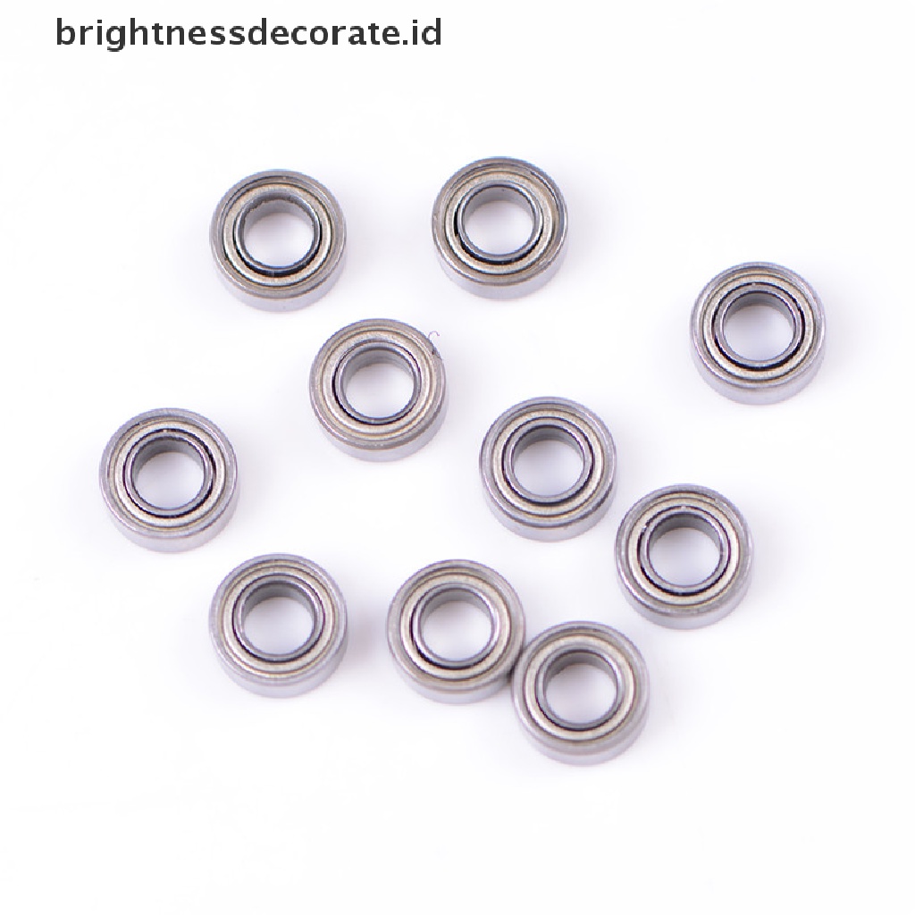 [Birth] 10pcs MR105ZZ L-1050 MR105 deep groove ball bearing 5x10x4 mm Miniatur Mr105zz Bearing ABEC-1 (10PCS) 5 * 10 * 4mm Miniatur MR105 ZZ Ball Bearing  Mr105zz Bantalan Bola 5x