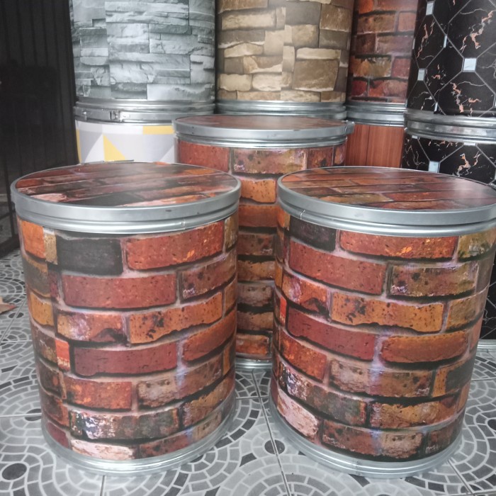 Paket 1 Set Kursi Teras Kursi Cafe Kursi Tong Stool Tong Bangku Cafe