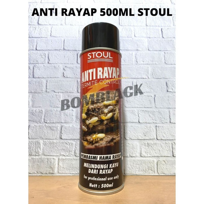 Spray Obat Anti Rayap STOUL 500ml Semprot Semprotan Pembasmi Rayap