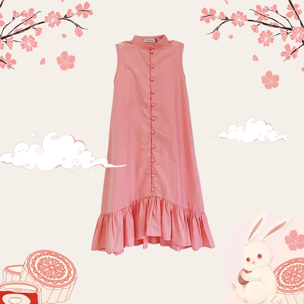 Versa Dress Qipao Dotdtails - Dress Qipao Wanita