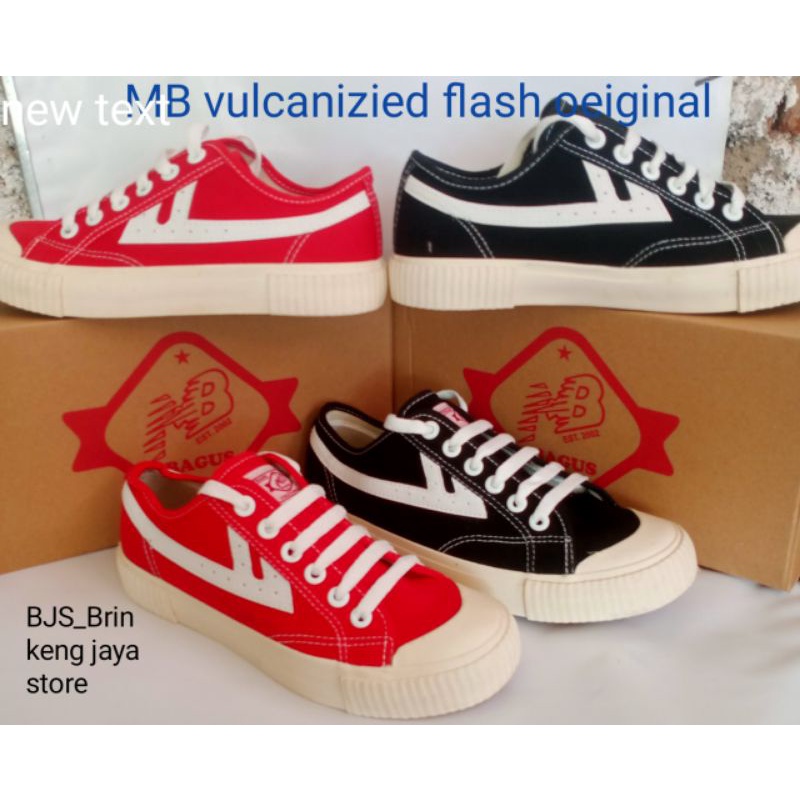 MB Bagus flash black white &red original murah