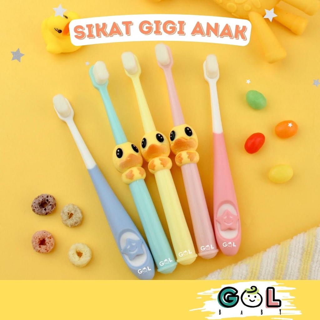 GOL Baby Sikat gigi anak bulu halus dan lembut 10.000 Bulu Halus