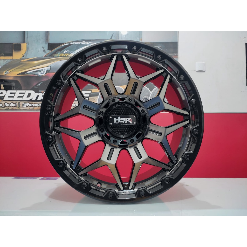 Velg Mobil Pajero, Fortuner, Ford Renger, Everest, dll HSR FG BOLD Ring 20