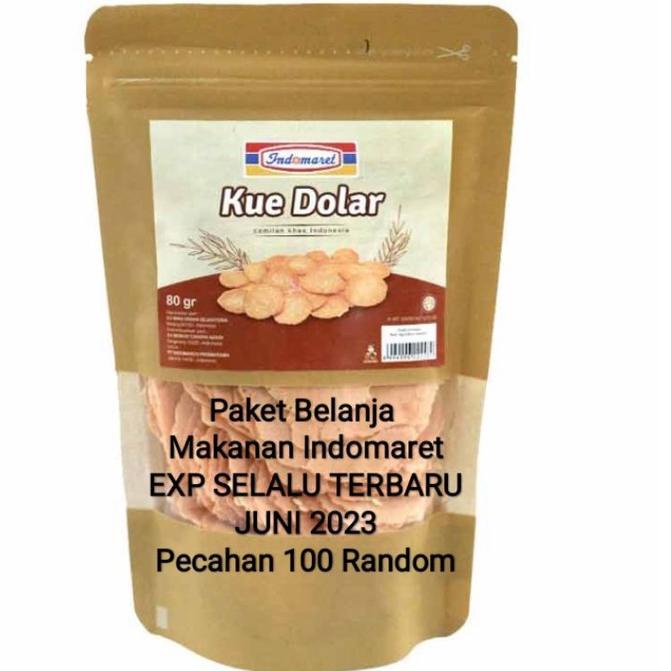 

FEB387 Paket belanja snack indomaret <>