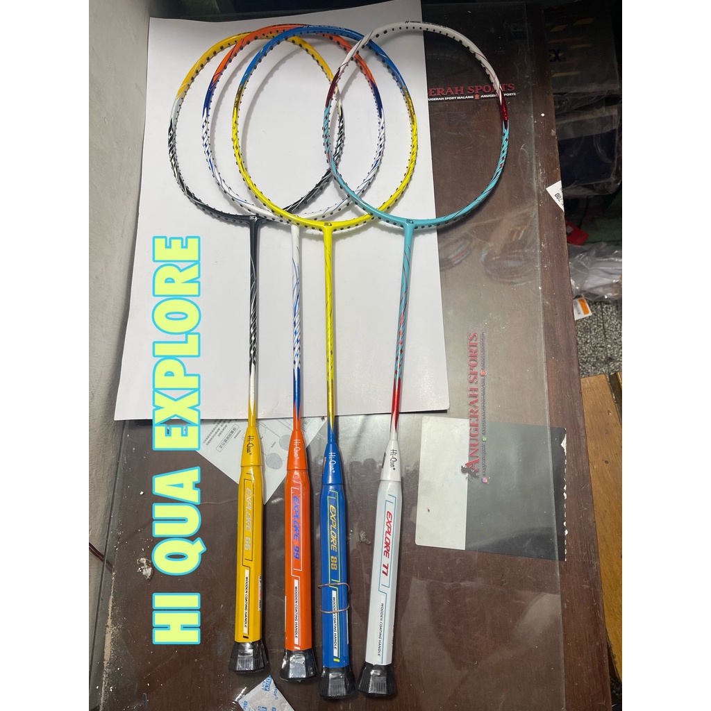 LIMITED EDITION! Raket Badminton HI-QUA EXPLORE / HIQUA EXPLORE ORIGINAL