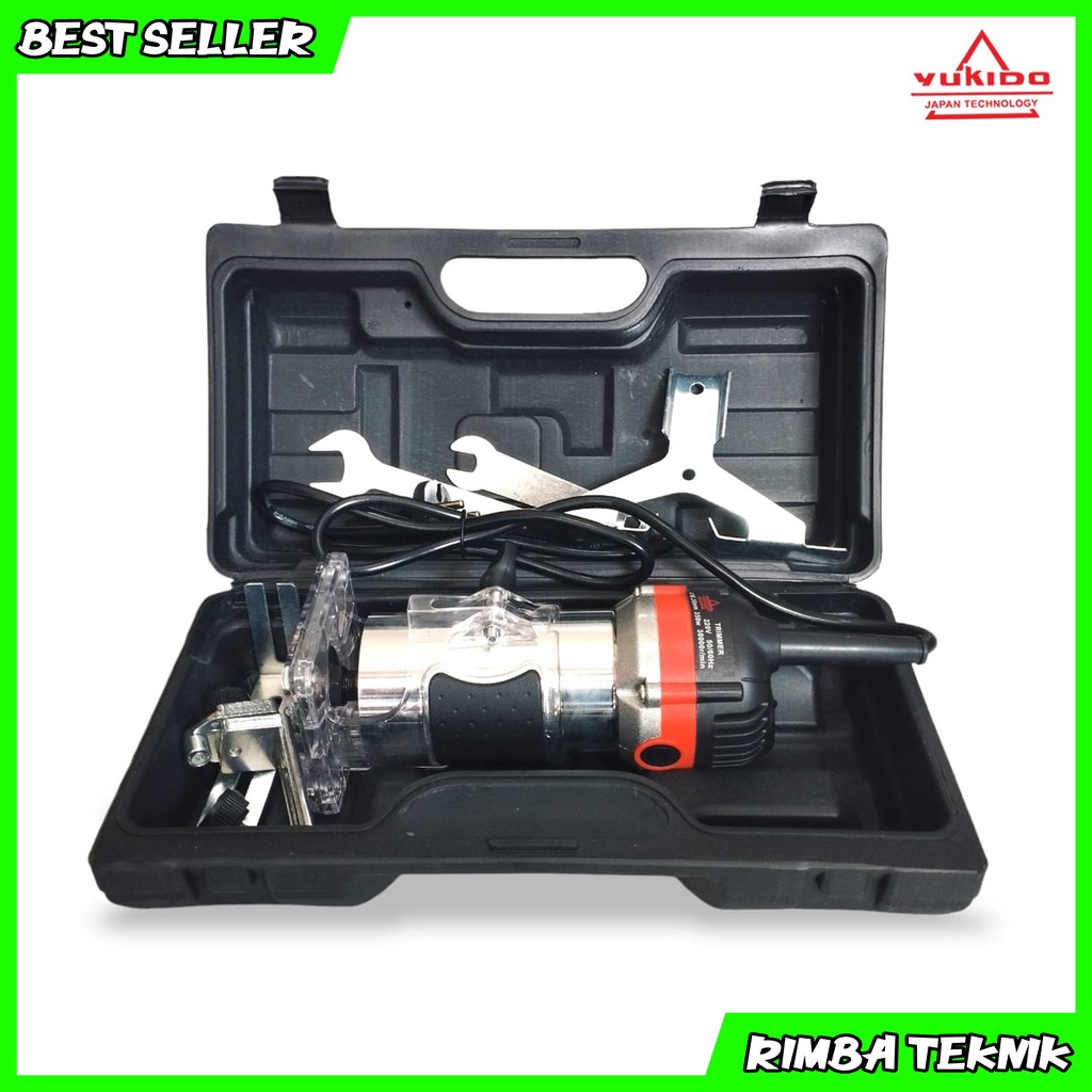 PROMO!! YUKIDO AB-370 Mesin Profil Kayu - Router Trimmer List Kayu