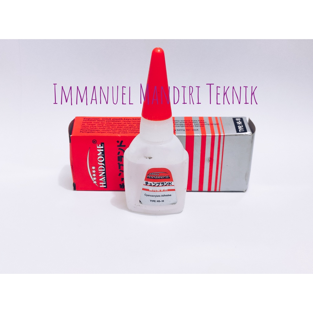 Lem korea cair handsome / Lem korea asli handsome / Original lem korea