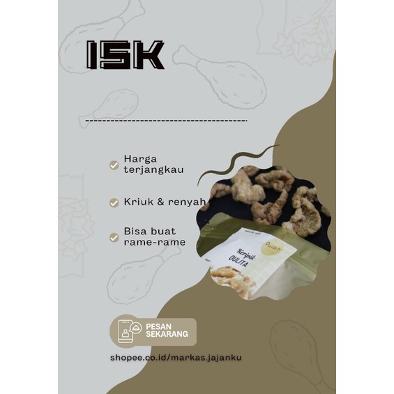 

KERIPIK QULITA - Keripik Kulit Ayam