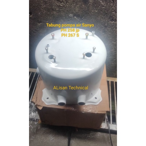 Tabung tangki pompa air otomatis Sanyo PH 258 JP PH 267S