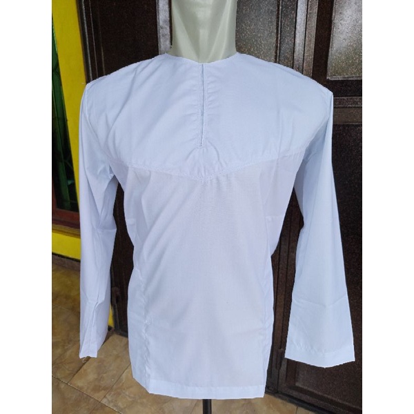 Baju Koko Takwa ABUDHABI Toyobo | Tanpa Kerah An Nuha model alfa Reyhan