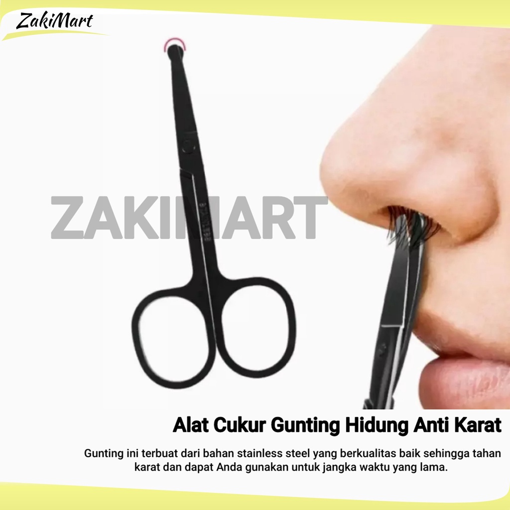 Alat Cukur Gunting Hidung Anti Karat