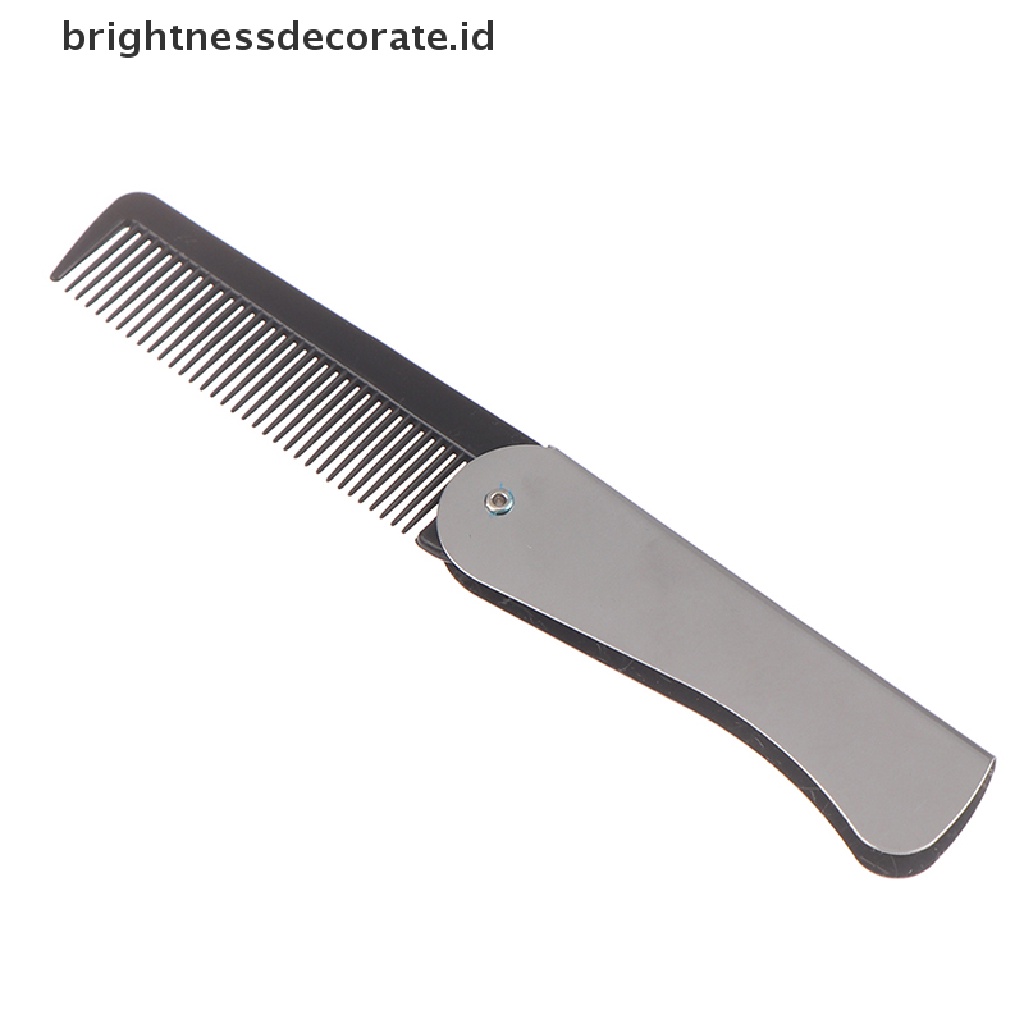 [Birth] Sikat Sisir Rambut Portable Foldable Massage Hair Comb Alat Penata Rambut Lipat [ID]