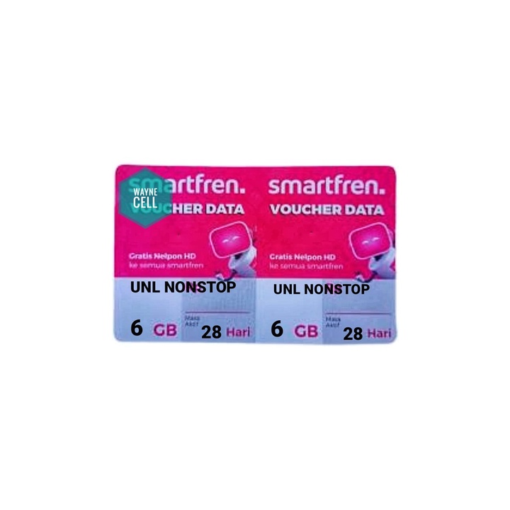 SMARTFREN UNLIMITED NONSTOP 6GB 30HARI