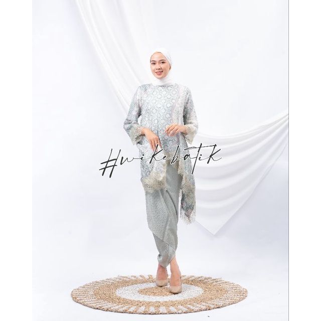 WIKE BATIK | SET ALEDA BLOUSE BLUS LACE VISCOSE | BATIK TRUSMI