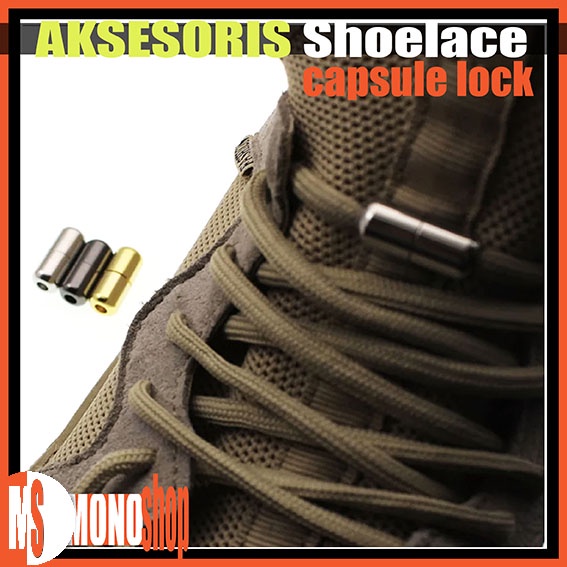 aksesoris tali sepatu capsule lock