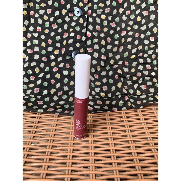 The Body Shop Original Matte Lip Butter 7ml Shade Tuscany Lily 035 Segel