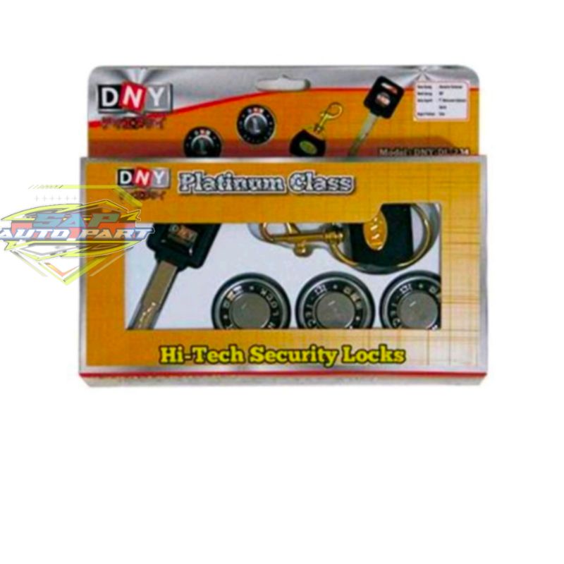 KUNCI PINTU MOBIL  3 PINTU UNIVERSAL