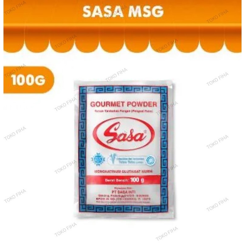 

Sasa MSG/Micin 100gr - Penyedap Rasa