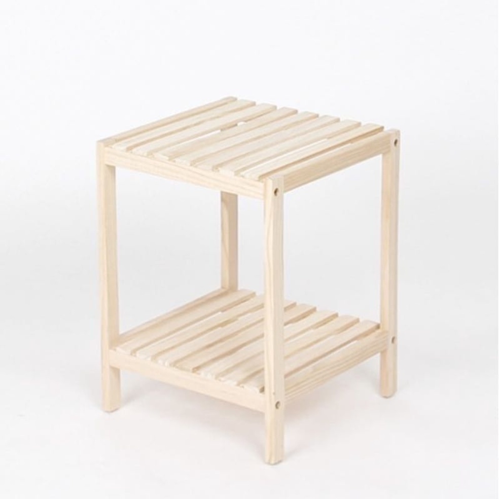 Rak Serbaguna 2 tingkat  | Rak Rak Wooden Shelf Rak Kayu rak susun kayu | Rak Samping Rak Kotak | rak sepatu atau rak dapur