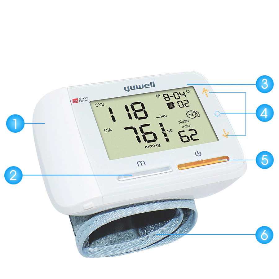 Yuwell Pengukur Tekanan Darah Tensi Blood Pressure Monitor - YE8900A