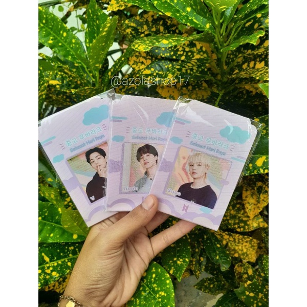 

amplop lebaran bts uk 7x12 medium BISA PILIH MOTIF