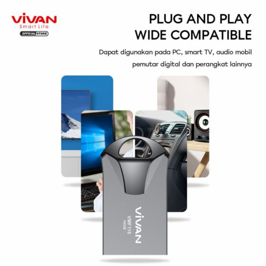 Vivan VMF132/VMF116 Flashdisk Vivan 32Gb/16Gb - Flash disk Vivan VMF