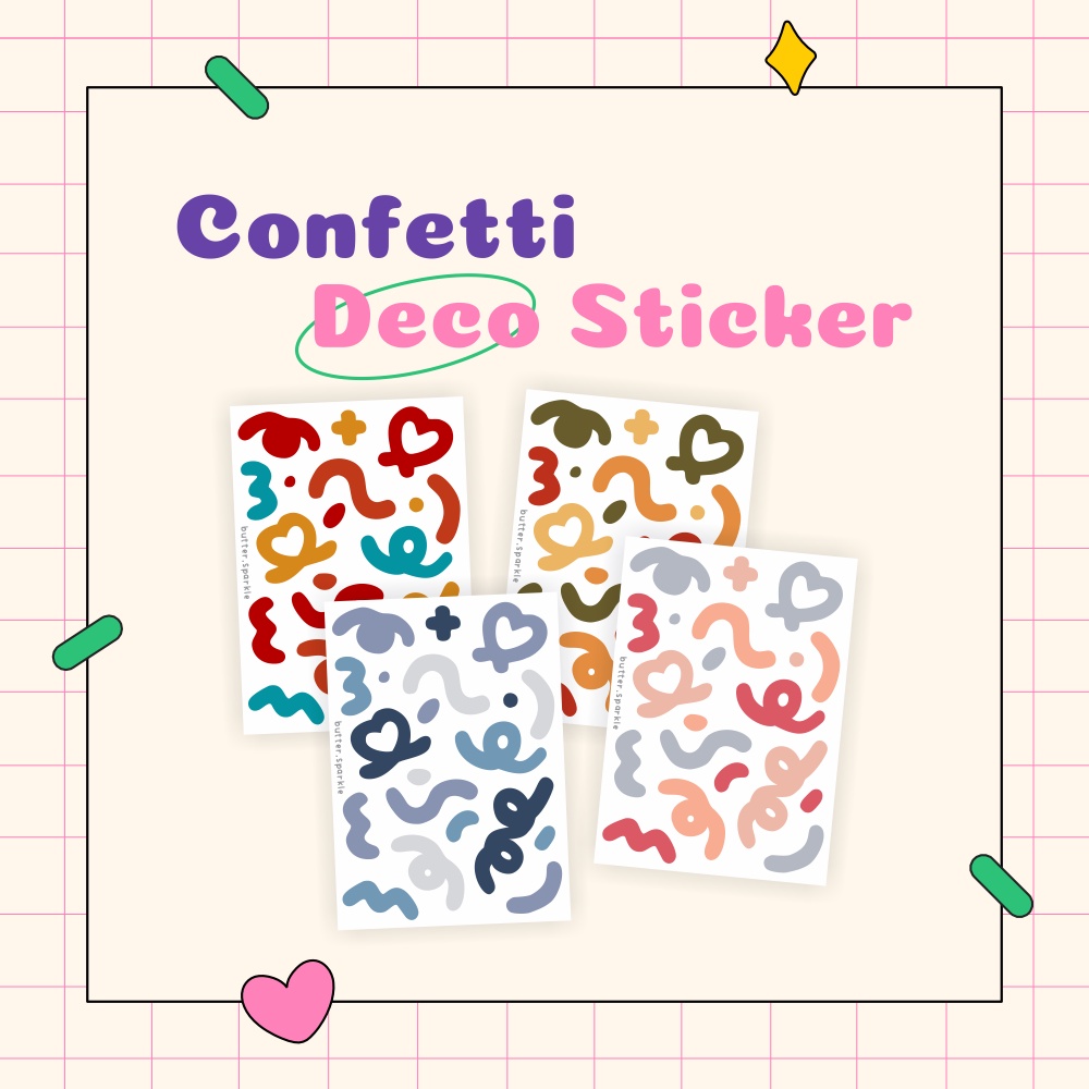 

CONFETTI DECO STICKER