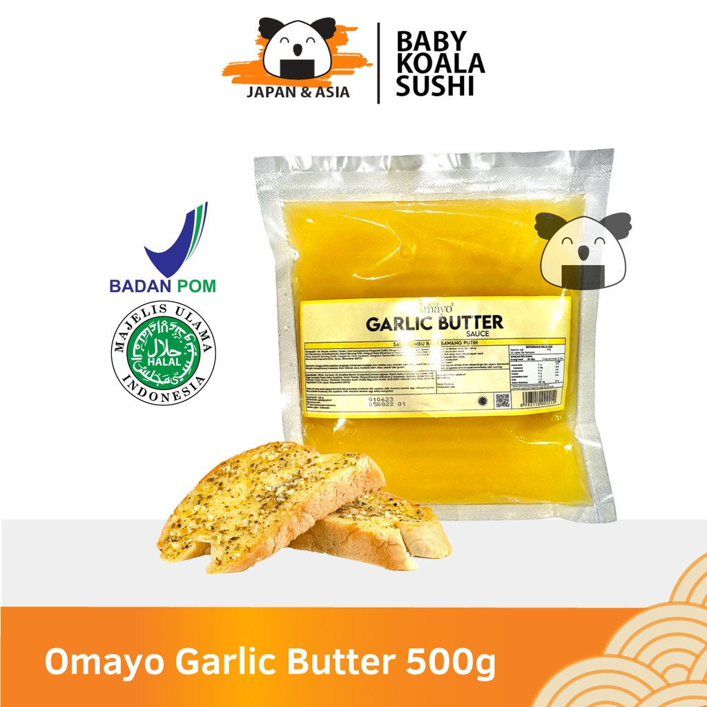 OMAYO Garlic Butter Sauce  500 g Halal | Bawang Mentega