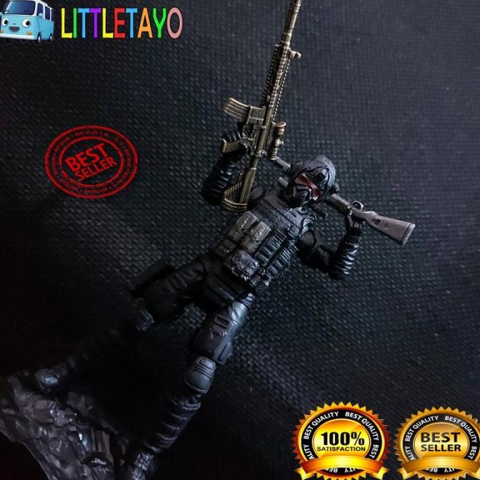 MINIATUR SENJATA API SKALA 18 1:18 JOYTOY GIJOE WEAPON PISTOL SENAPAN