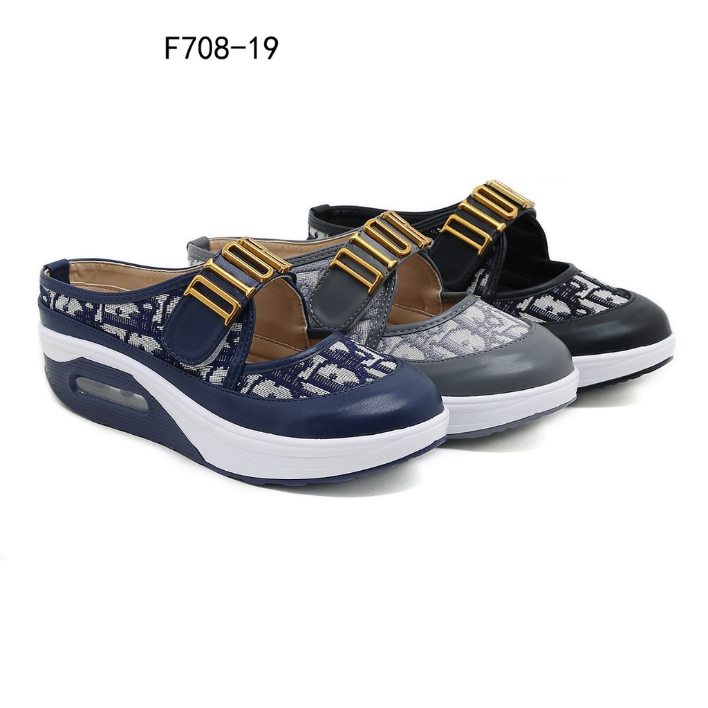 Slip-on Wedge Shoes Platform #F708-19