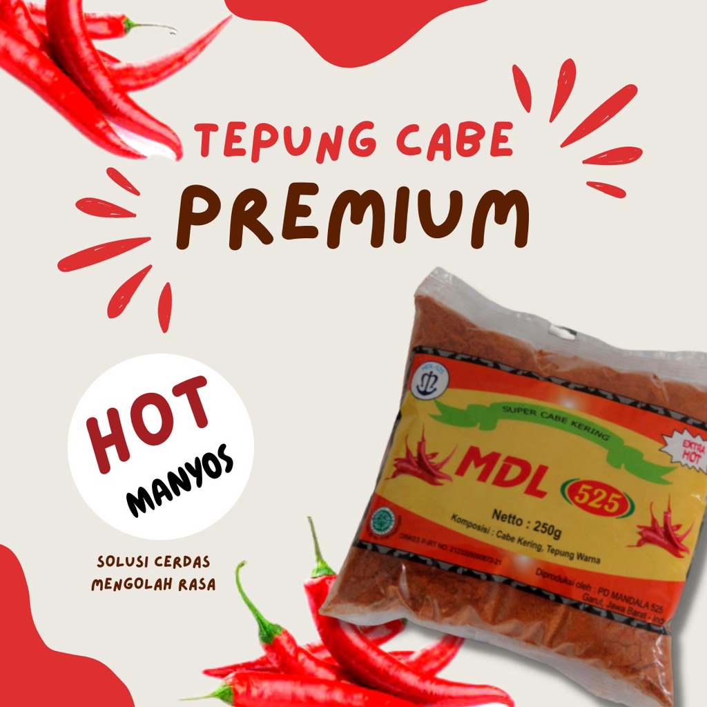 

ATOM BINTANG KEMBAR - CABE BUBUK ASLI BUMBU DAPUR REMPAH KUALITAS PREMIUM UK. 250 GRAM