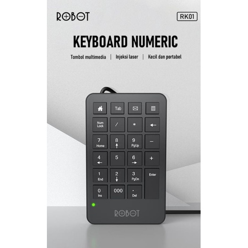 ROBOT RK01 KEYBOARD ANGKA / KEYBOARD NUMERIC 000