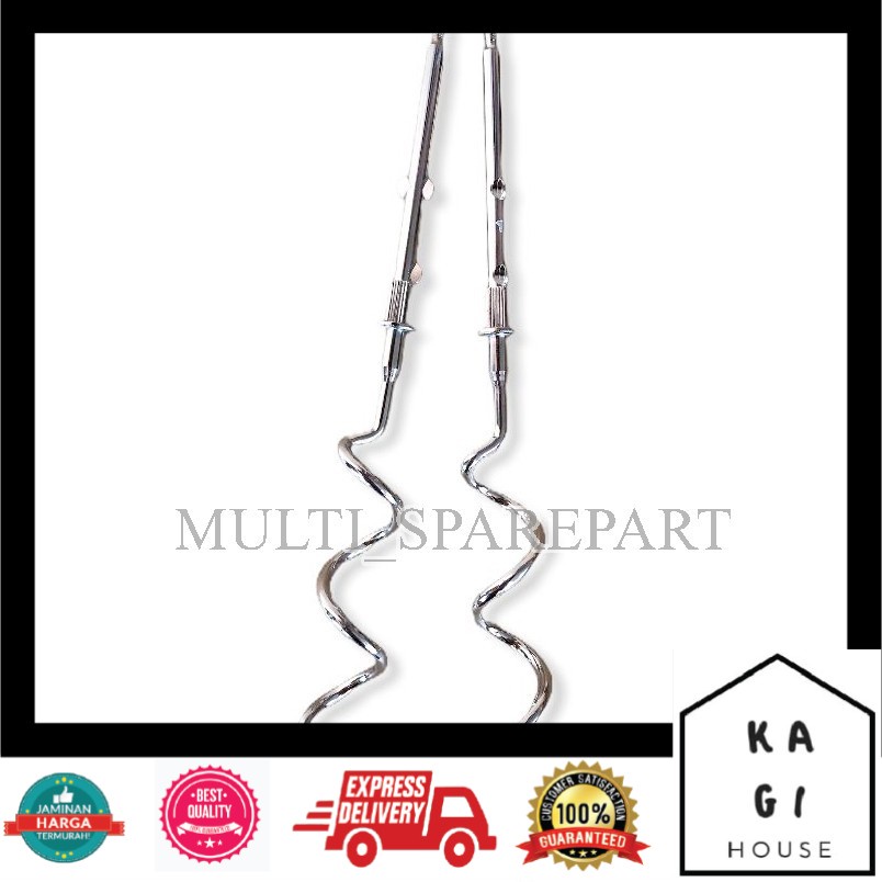 Stick mixer spiral Maspion / dough Hook Mixer Adonan Roti