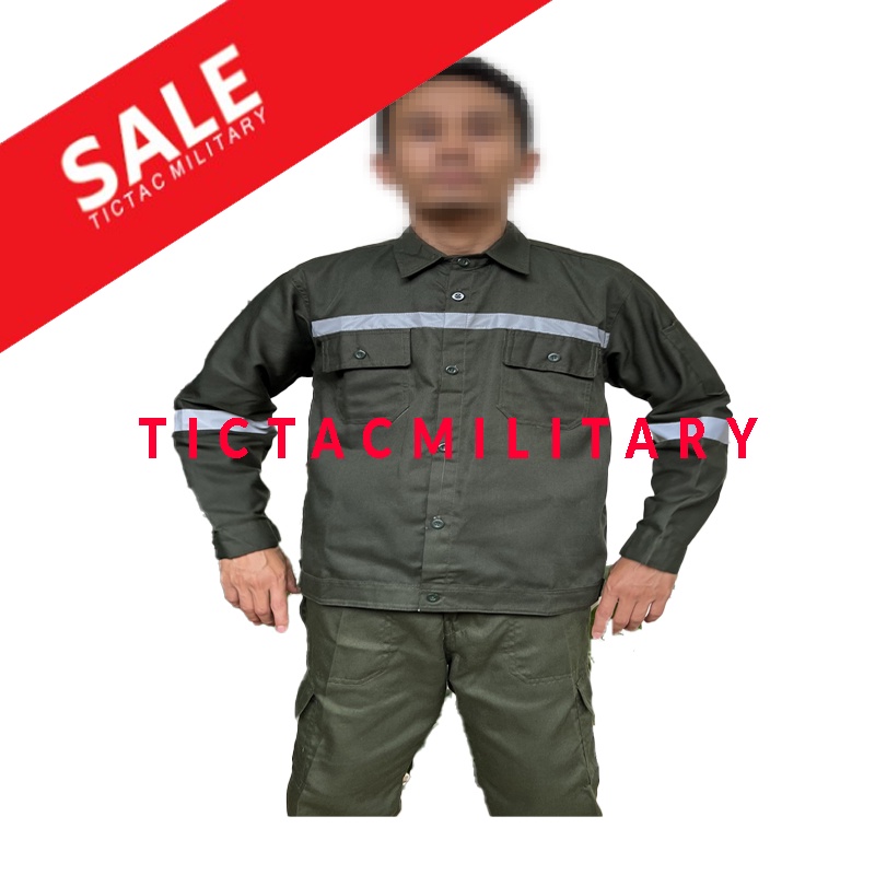 Kemeja Savety BAJU SAFETY KATELPAK WERPAK KEMEJA SERAGAM SAFETY KERJA TEHNIK LAPANGAN BAJU SAFETY LE